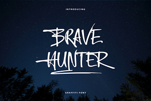 Brave Hunter Font
