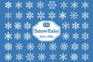 Snowflake Vector SVG PNG Clipart
