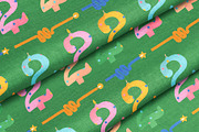 Birthday candles and patterns set, an Outline Icon by My.Ordinarty (Thumbnail 7 of 10)