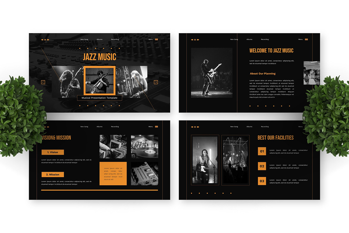 Jazz Music - Musical Powerpoint preview 3