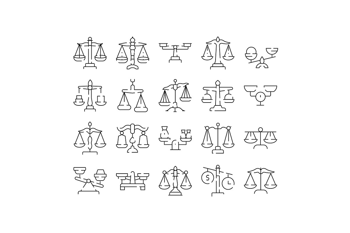 Scales of justice and balance, an Object Graphic by pikepicture (Photo 1 of 3)