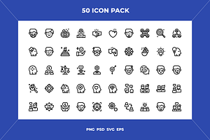 Human relations icons, an Outline Icon by Wencory