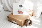 Modern Christmas. Cats & Lettering, an Object Graphic by MaNechaeva (Thumbnail 13 of 14)