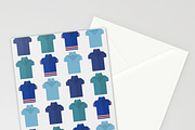 25 Origami Paper Shirts, an Object Graphic by katyapolo (Thumbnail 3 of 3)