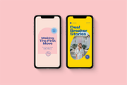 Retro Podcast Instagram Templates, a Social Media Template by Nurrehmet Studio (Thumbnail 2 of 12)
