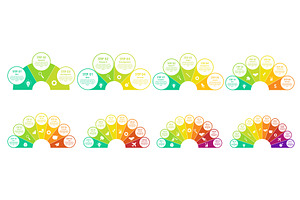 Fan infographic templates, an Object Illustration by winwin.art