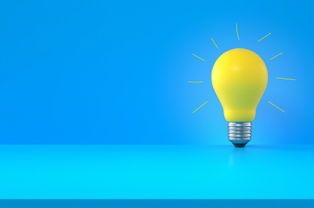 Light bulb with handmade gloss lines, a Business Photo by Zama Studio
