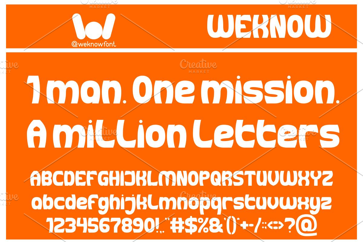 Coming Soon font, a Font by weknow (Photo 3 of 8)