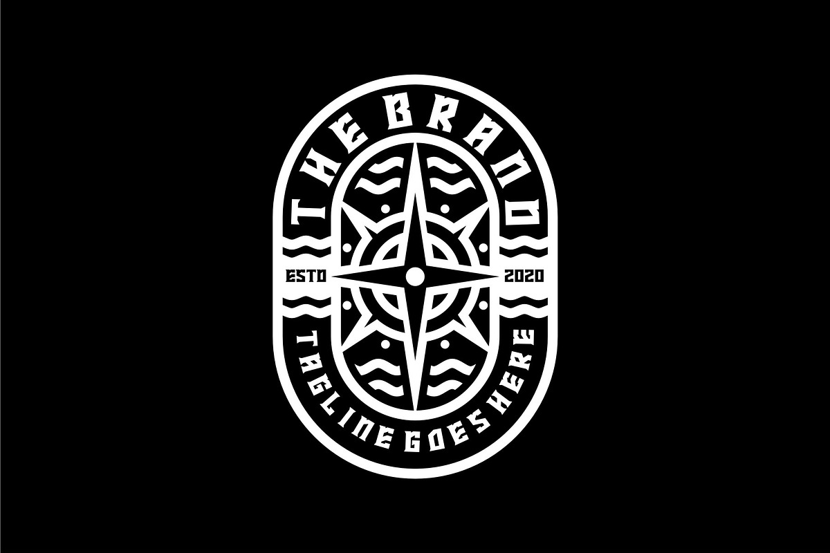 Compass Stamp, a Branding & Logo Template by herulogo (Photo 3 of 4)