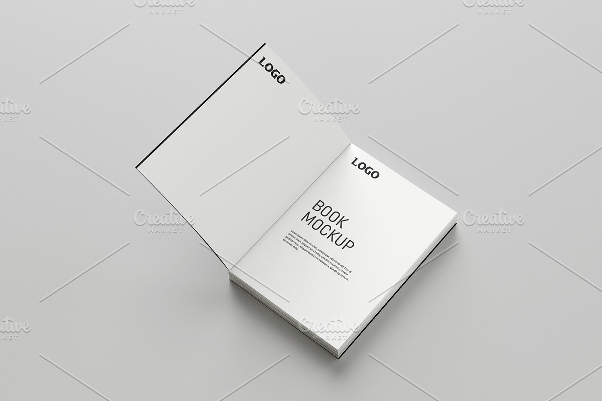 Book Cover Mockup 8 Psd File, a Books & Magazine Mockup by PremiumMockup (Photo 4 of 8)