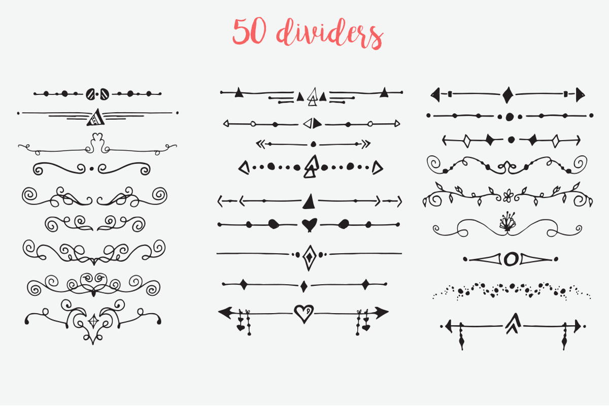Big Hand Drawn Logo Kit, a Branding & Logo Template by Brandi Lea Designs (Photo 18 of 32)