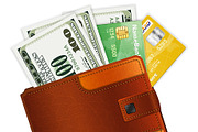 Money, Paper currency, Credit Cards, a Finance Illustration by TAlex (Thumbnail 2 of 6)
