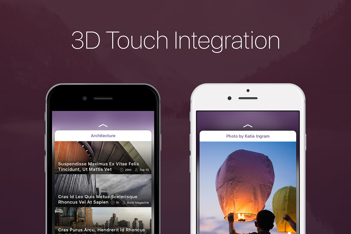 Megap - iOS Template, an UI Kit Template by Michael Eleder Templates (Photo 8 of 9)