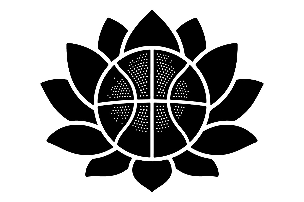 Basketball Lotus Emblem, an Object Graphic by Gfx_Store (Photo 1 of 15)