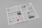 Newspaper Mock-up, an Advertising Mockup by Yogurt86 (Thumbnail 11 of 11)