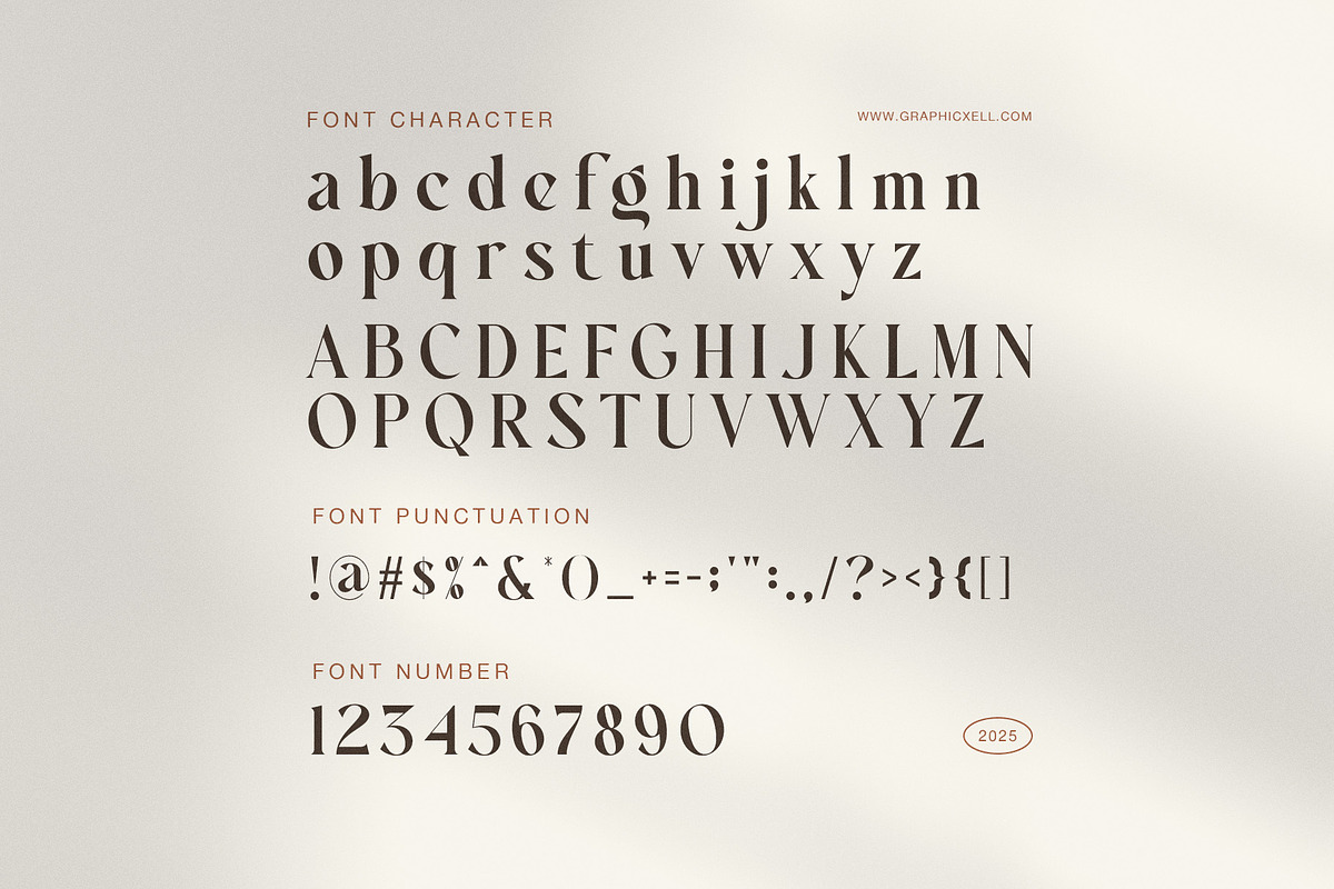 Pelogent Elegant Serif Font, a Serif Font by Graphicxell (Photo 8 of 8)