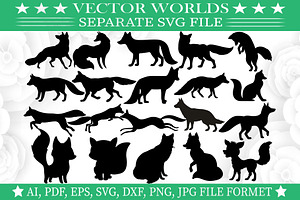 Fox Svg, Animal, Animals Svg