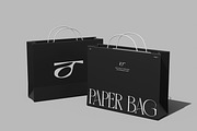 Paper Bag Mockup, a Packaging Mockup by Brand Earth (Thumbnail 3 of 4)