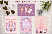 Sugarplum Christmas Clipart, an Illustration by The Audacious Brush (Thumbnail 7 of 10)