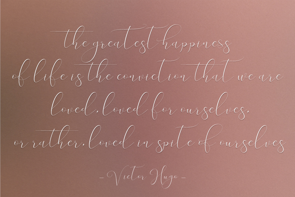 New England Script, a Script Font by MrLetters (Photo 11 of 13)