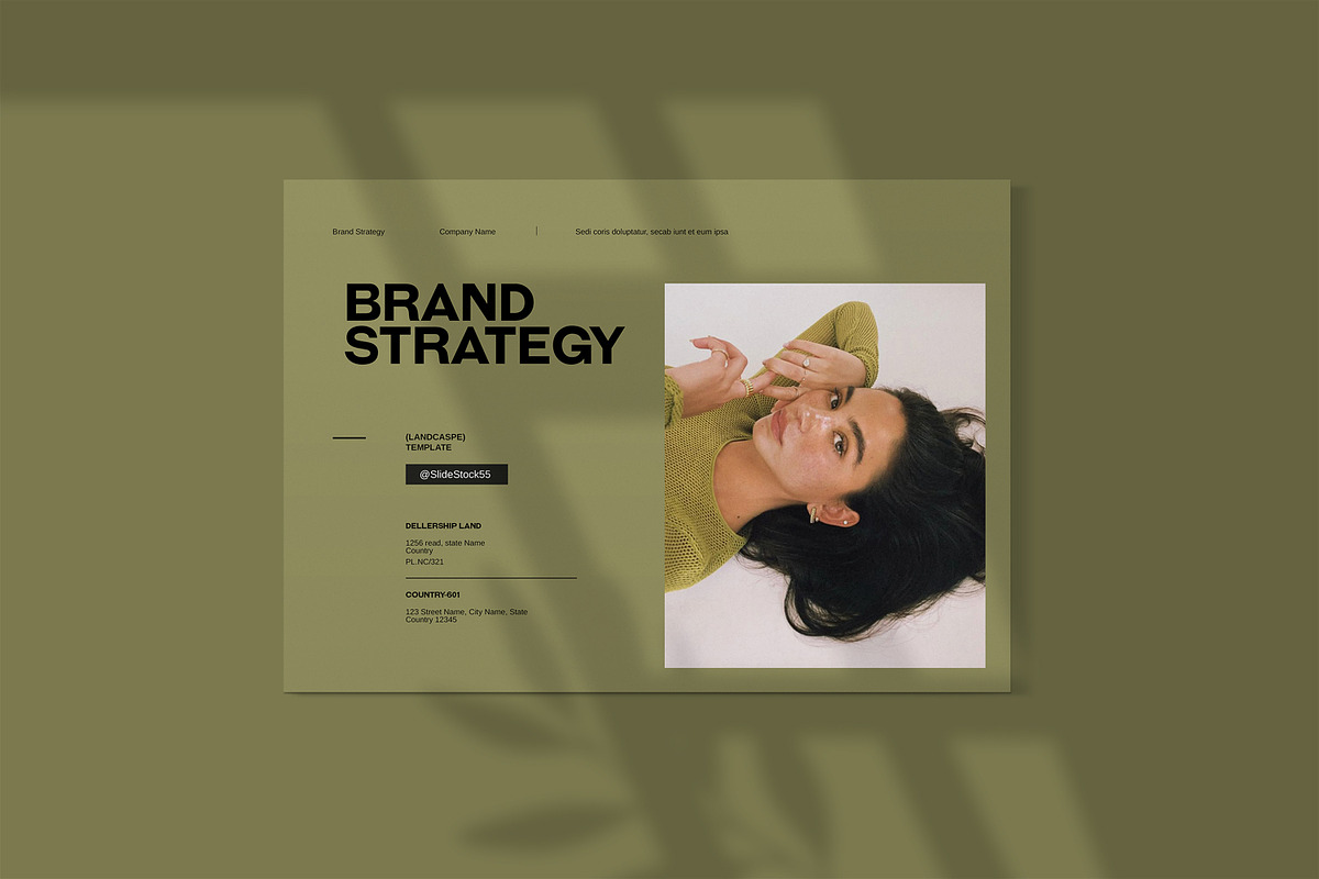 Brand Strategy Template, a Brochure Template by slidestock55 (Photo 4 of 8)