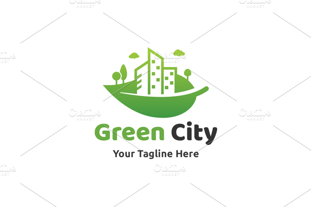 Green City Logo, a Branding & Logo Template by Martin-Jamez (Photo 1 of 4)