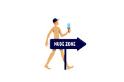 Alternative lifestyle SVG characters, a Person Illustration by IMG visuals characters (Thumbnail 24 of 37)
