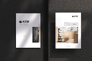 A4 Brochure Catalog Mockups