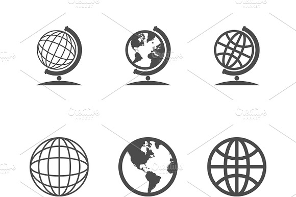 Globe Icons