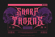 Riseria Typeface, a Blackletter Font by alit design (Thumbnail 4 of 20)