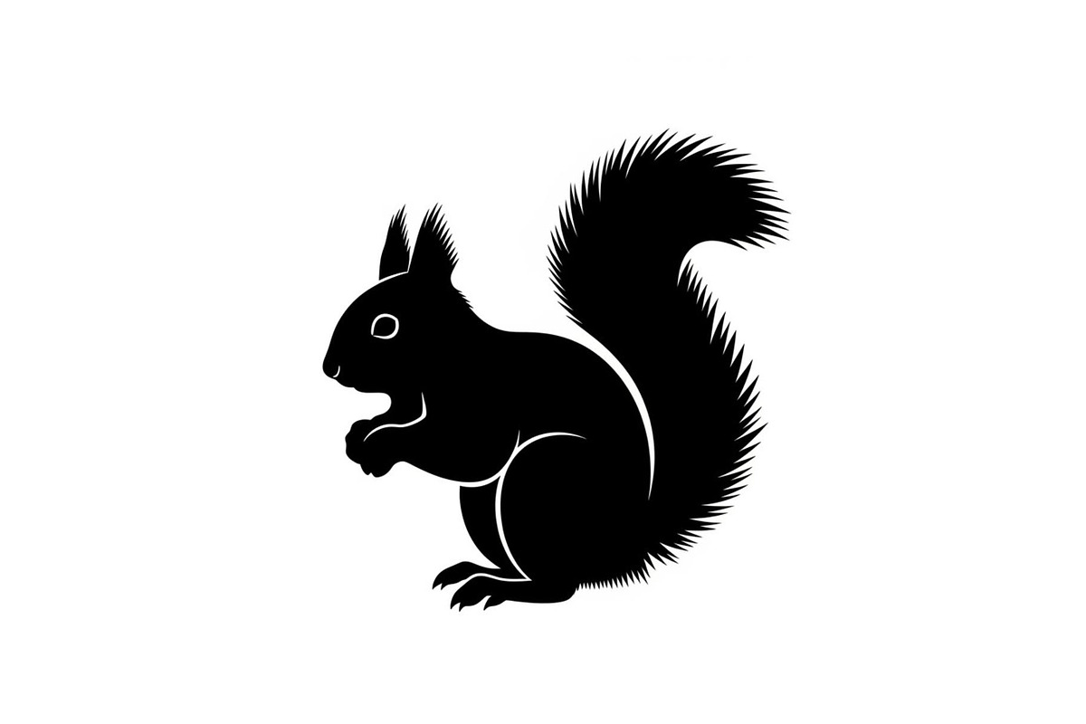 Black Squirrel Vector Icon Bundle, an Illustration by jahid234 (Photo 14 of 51)