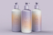 Three Dispenser Bottle Mockup, an Advertising Mockup by skybluecreative (Thumbnail 1 of 3)