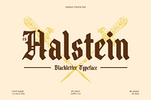 CS Halstein – Blackletter Font