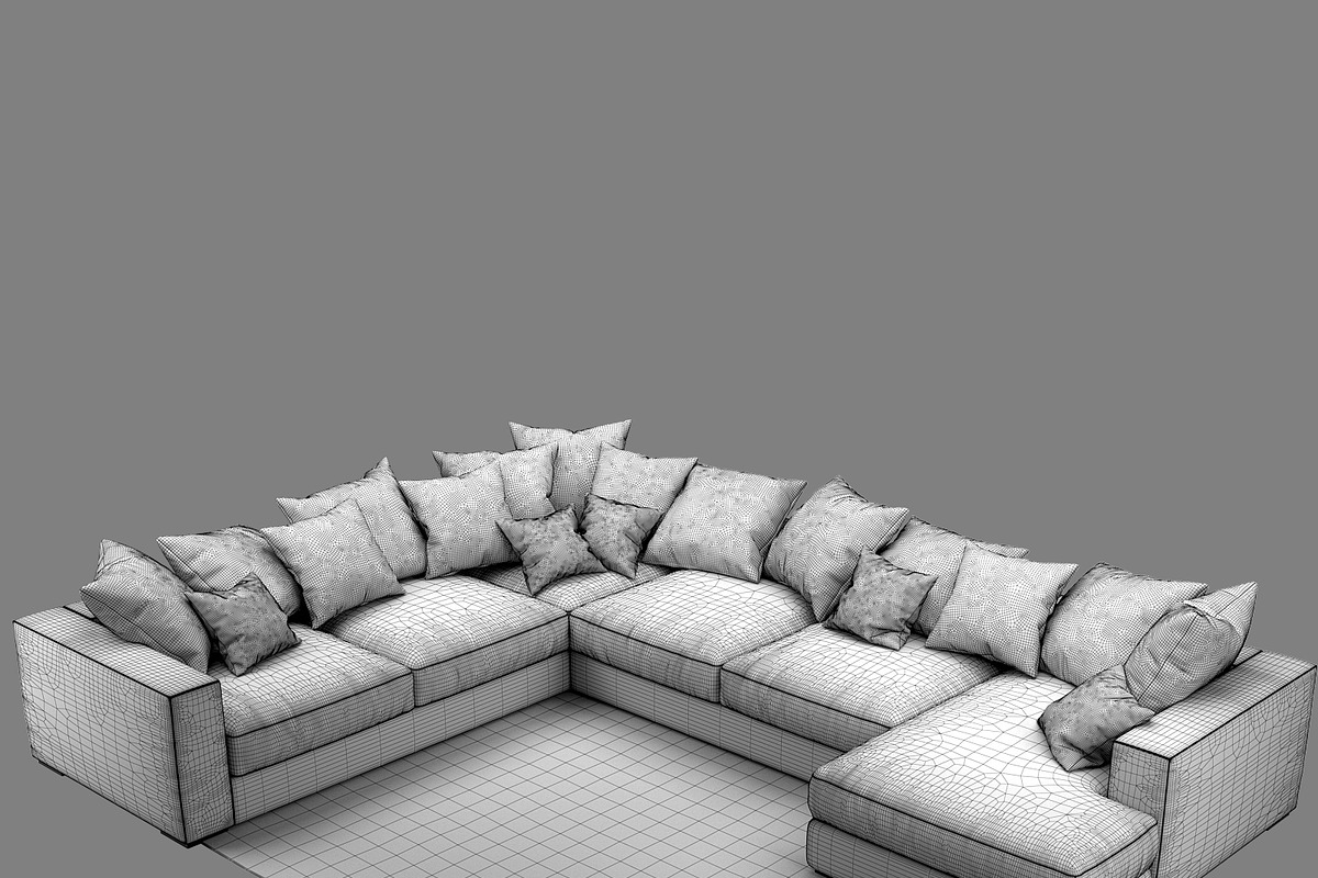 sofa BoConcept Cenova IN52, a Furniture 3D Model by Alartimodels (Photo 9 of 9)