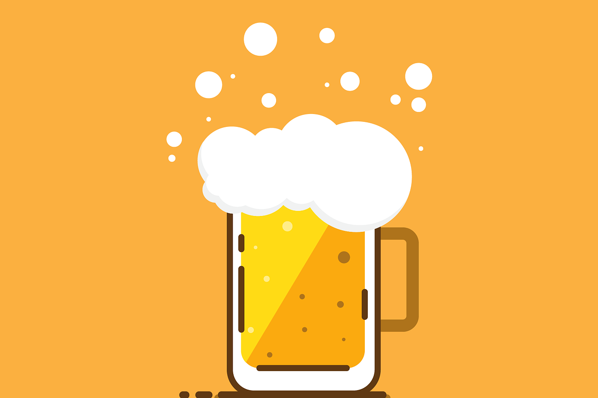 Beer, a Food Illustration by D | S Creative Design