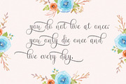 Magnolia, a Script Font by PollemSt (Thumbnail 2 of 8)