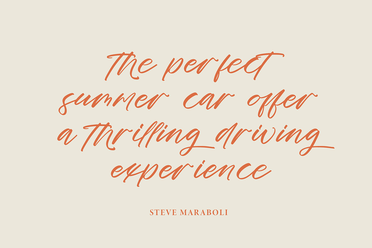 Cocktail Bigoter Modern Script Font, a Script Font by stylishtype.co (Photo 2 of 15)