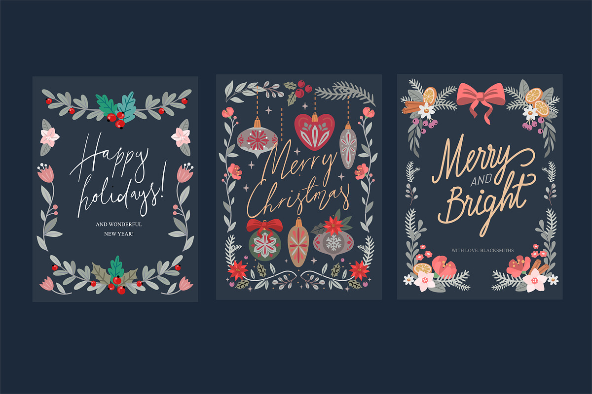 Christmas spirit. Xmas collection., a Decorative Illustration by bioraven (Photo 3 of 17)