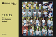 T-Shirt Mockup, a Shirt Mockup by Freeman Studio (Thumbnail 4 of 20)