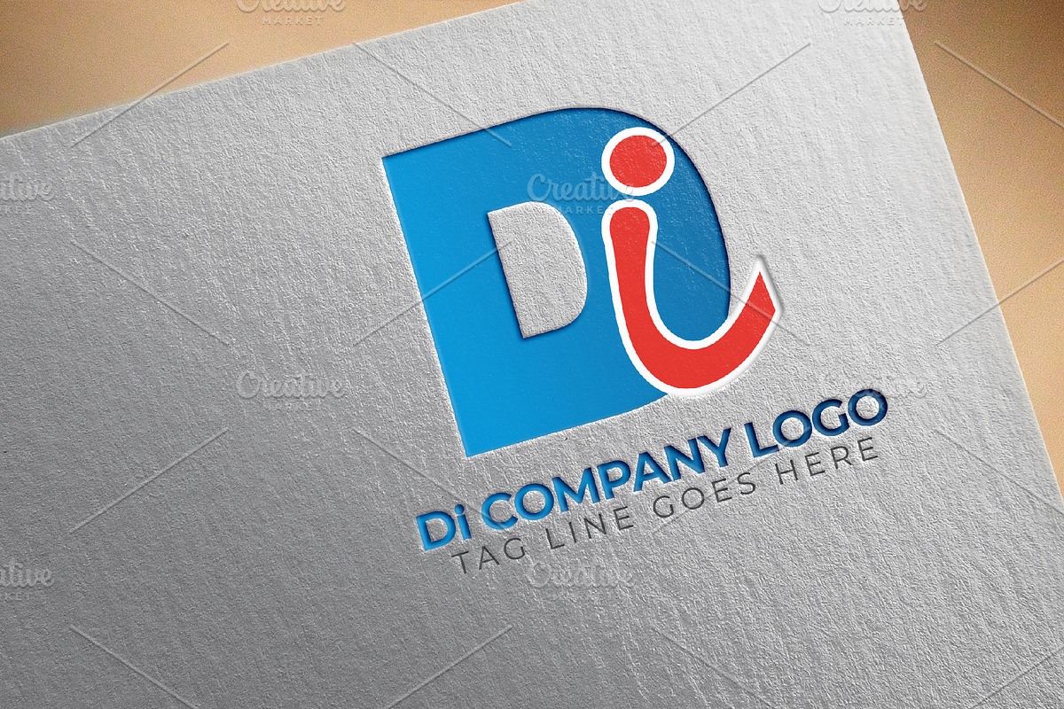 Di Letter Company Logo Template, a Branding & Logo Template by arslantanoli (Photo 2 of 3)