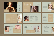 Maria Presentation Template, a Presentation Template by Analogous Temp (Thumbnail 2 of 5)