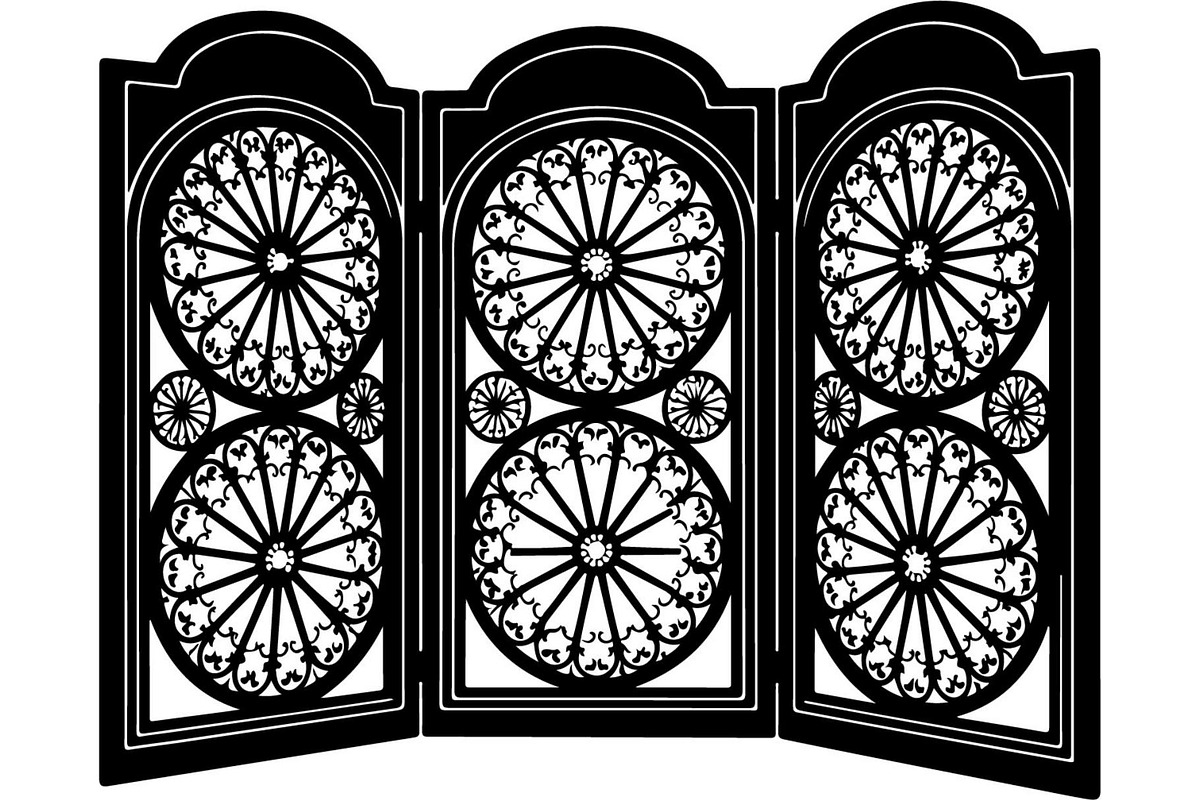 Ornamental Floral Arch Engraving, a Decorative Illustration by Designer_Momina (Photo 17 of 21)