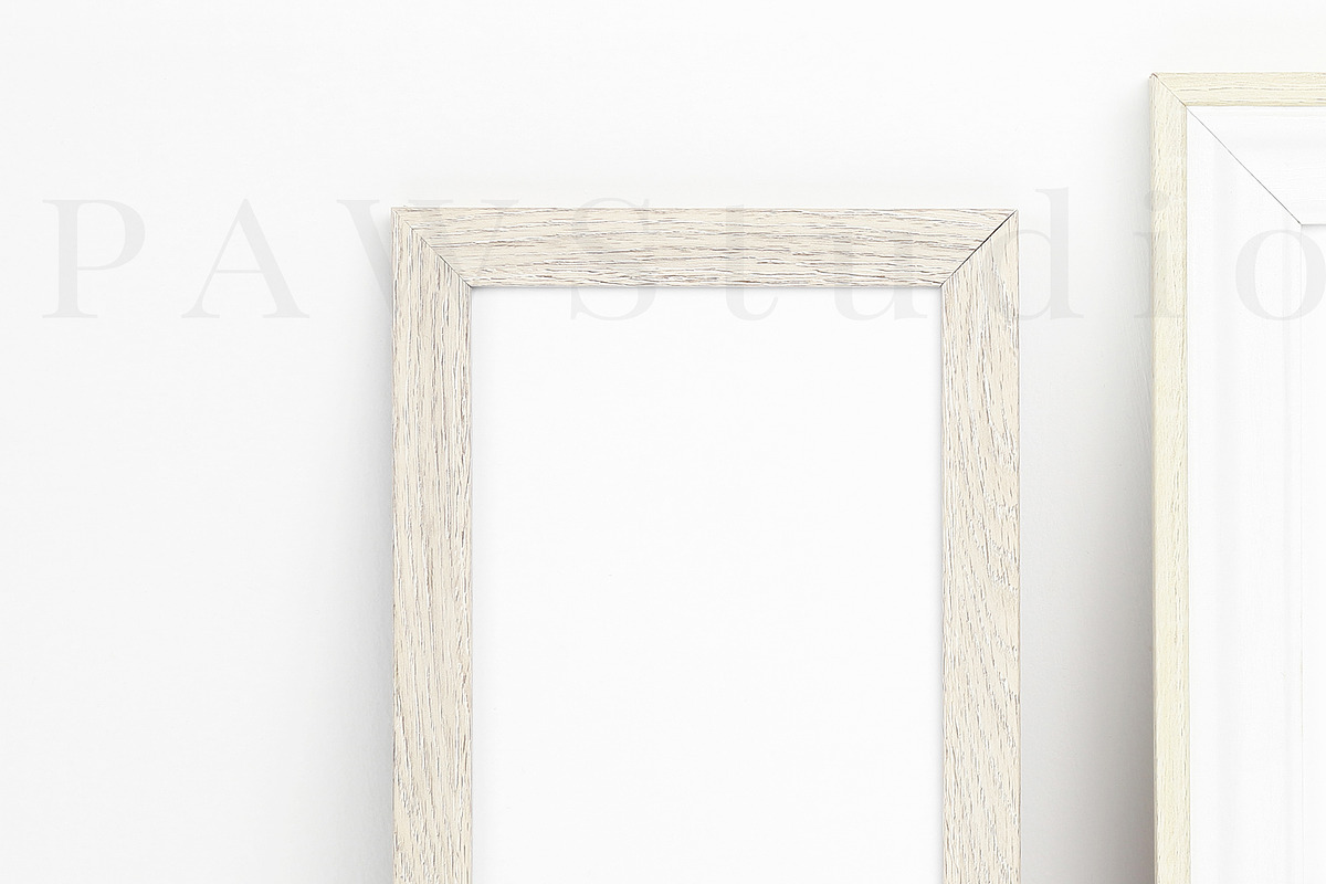 Two Photo Frames Mockup 2x3, a Print Template by PawMockups (Photo 2 of 8)
