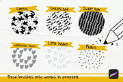 Handmade Brush Pattern - Procreate, a Brush Add-On by Eliza Moreno Illustration (Thumbnail 2 of 5)