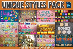 Unique Photoshop Styles Pack