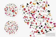 minimalist flowers seamless pattern, a Pattern Graphic by Pink Studio Art (Thumbnail 2 of 4)