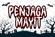Ghoulies - Horror Display Font, a Sans Serif Font by Alpaprana (Thumbnail 5 of 11)