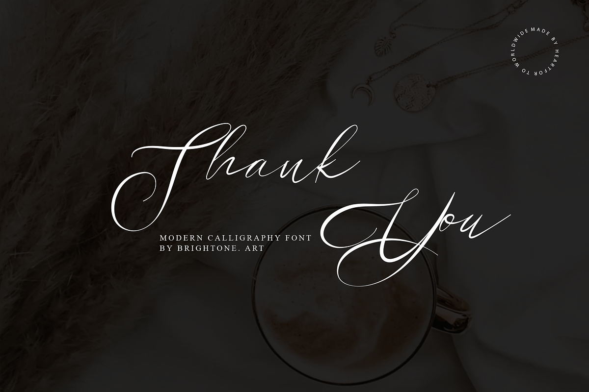Rekanzha - Handwritten style, a Script Font by Brightone (Photo 7 of 8)