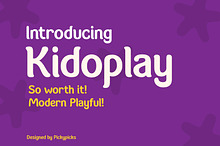 Kidoplay – Playful Kids Display Font