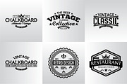 60 Vintage Badges and Logos Bundle, a Branding & Logo Template by shazi (Thumbnail 13 of 21)